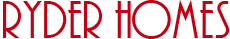RYDER HOMES Logo